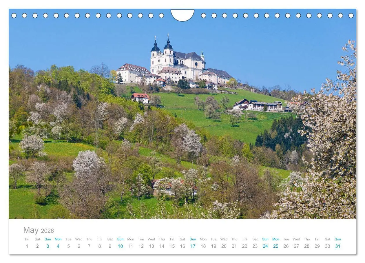 Bild: 9783516566185 | Touring Austria (Wall Calendar 2026 DIN A4 landscape), CALVENDO 12...