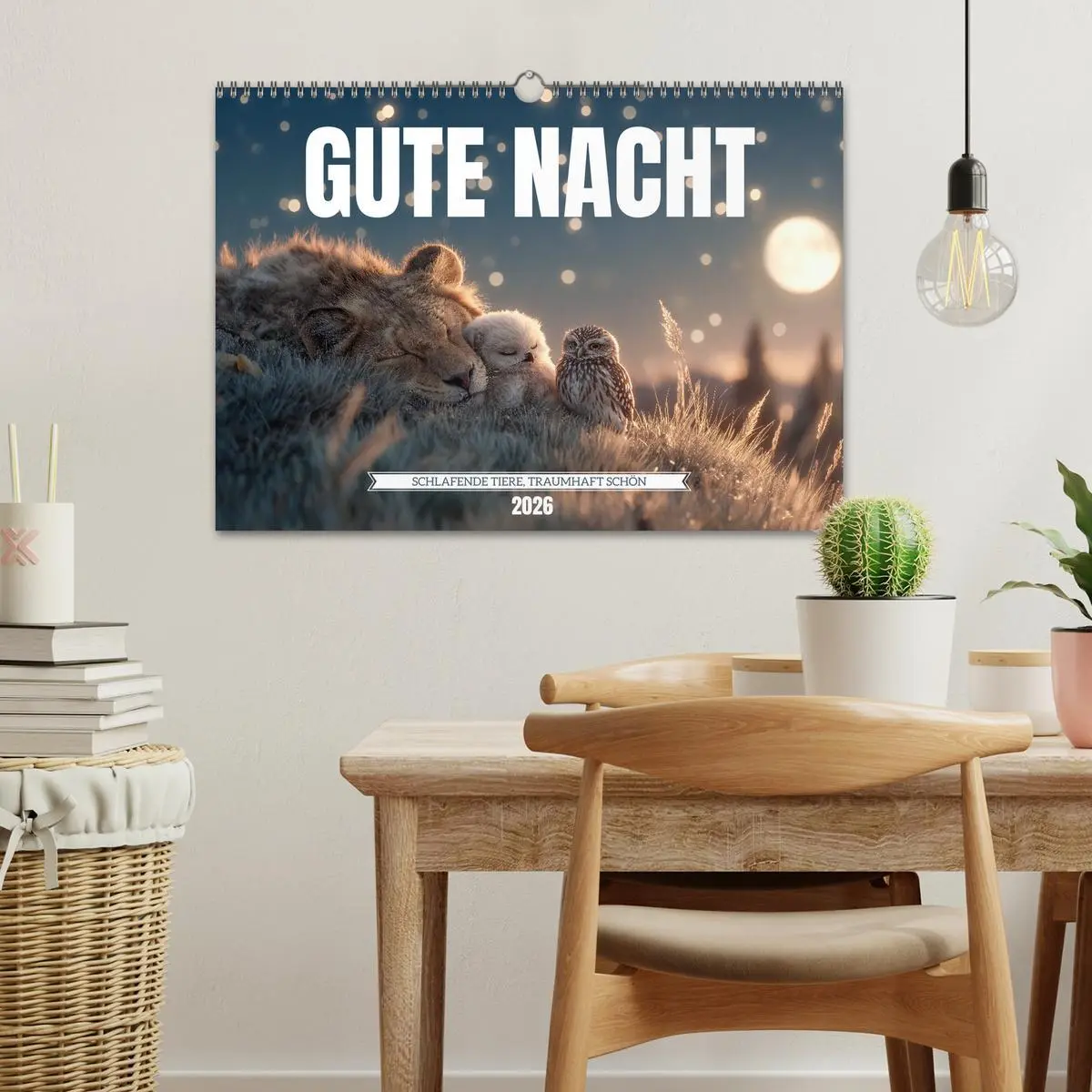 Bild: 9783516636185 | GUTE NACHT - Schlafende Tiere, traumhaft schön (Wandkalender 2026...
