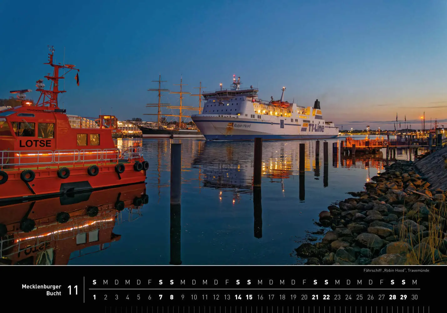 Bild: 9783968556185 | Mecklenburger Bucht Premiumkalender 2026 | Thomas Schneider | Kalender
