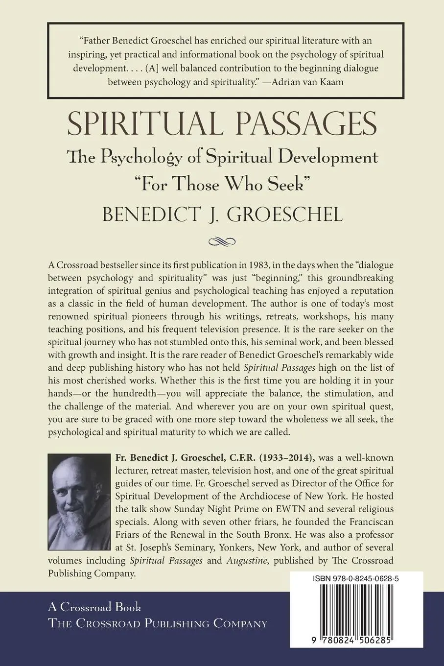 Rückseite: 9780824506285 | Spiritual Passages | Benedict J. Groeschel | Taschenbuch | Englisch