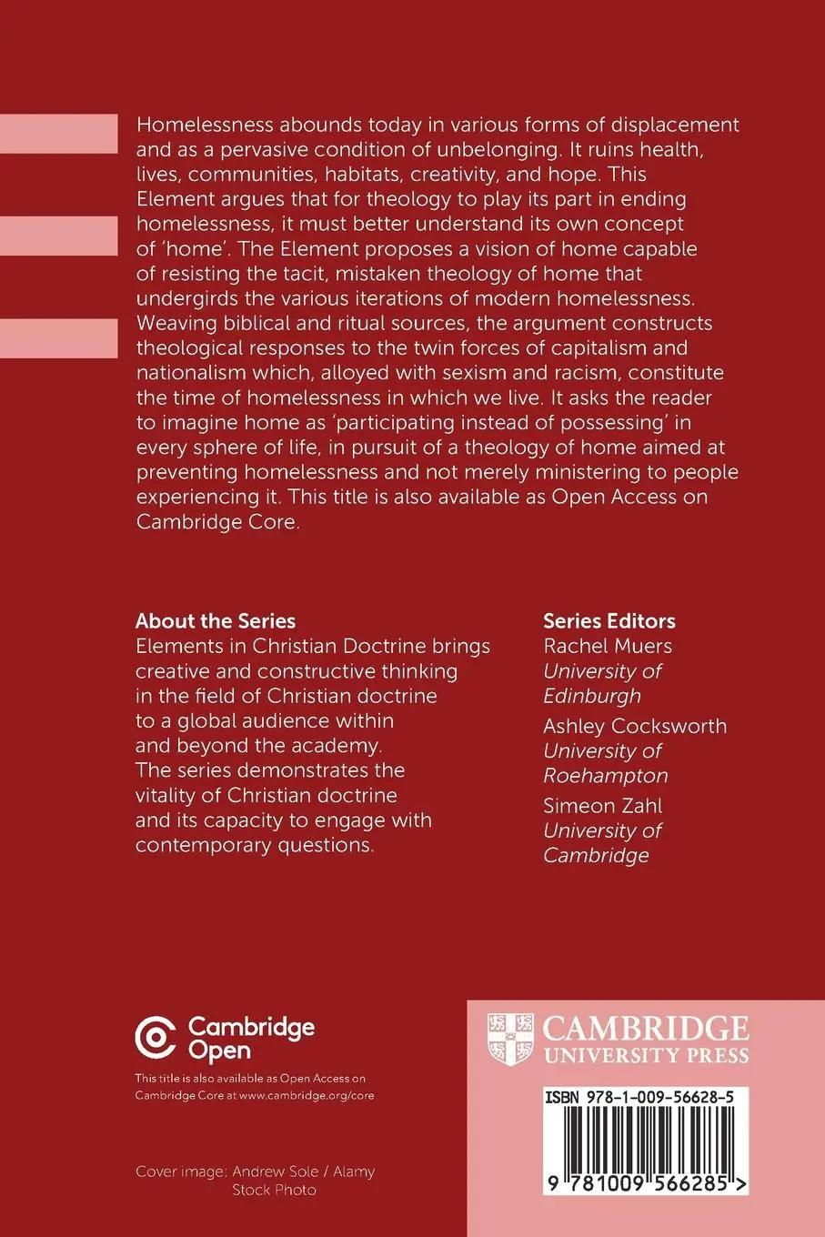 Rückseite: 9781009566285 | A Theology of Home in a Time of Homelessness | Siobhán Garrigan | Buch
