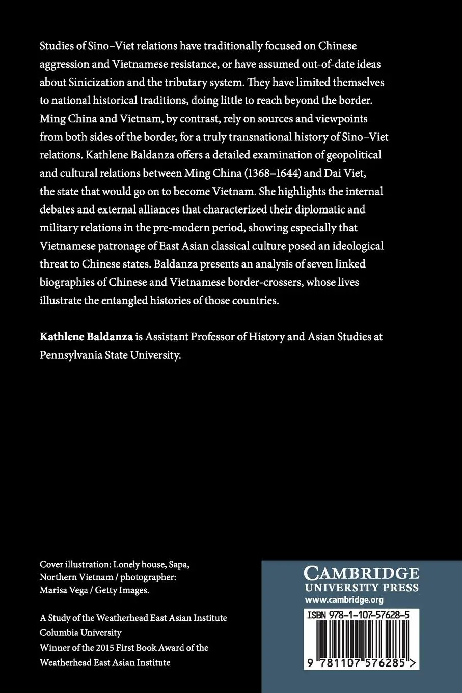Rückseite: 9781107576285 | Ming China and Vietnam | Kathlene Baldanza | Taschenbuch | Englisch
