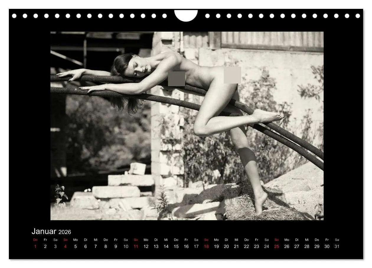 Bild: 9783516176285 | Schönheiten in schwarz-weiss (Wandkalender 2026 DIN A4 quer),...