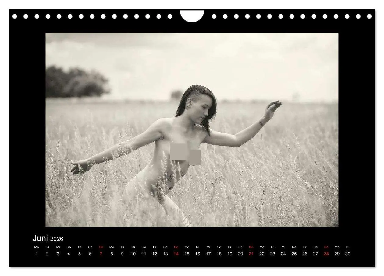 Bild: 9783516176285 | Schönheiten in schwarz-weiss (Wandkalender 2026 DIN A4 quer),...