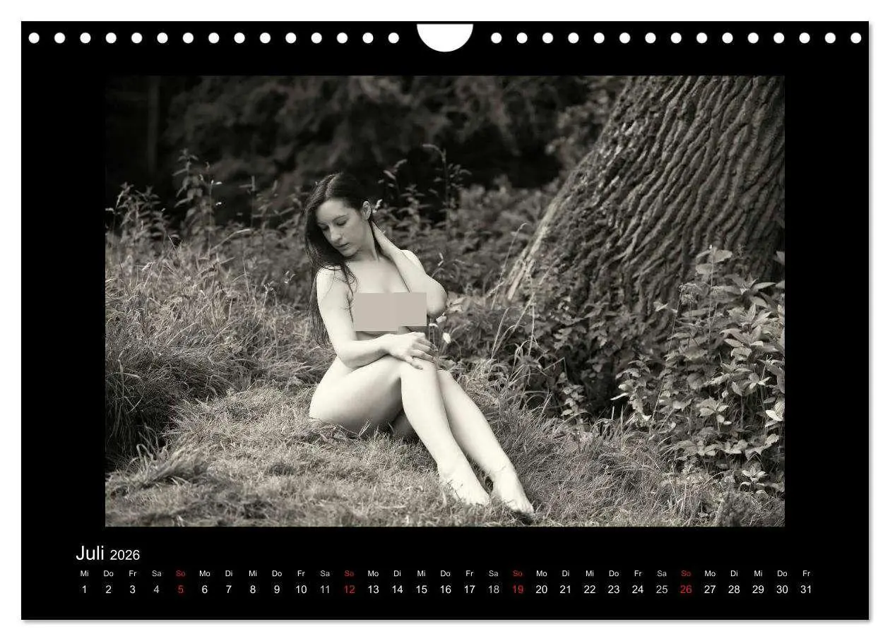 Bild: 9783516176285 | Schönheiten in schwarz-weiss (Wandkalender 2026 DIN A4 quer),...