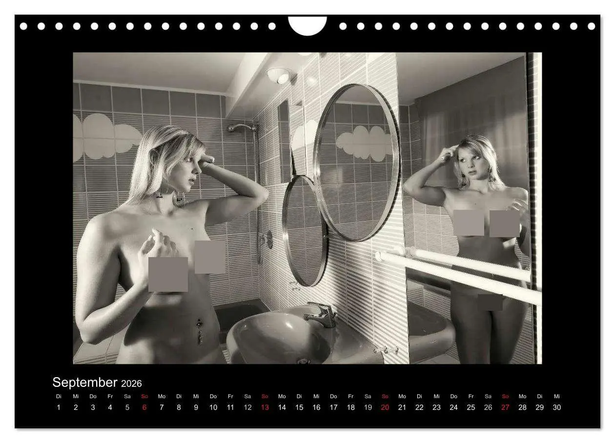 Bild: 9783516176285 | Schönheiten in schwarz-weiss (Wandkalender 2026 DIN A4 quer),...