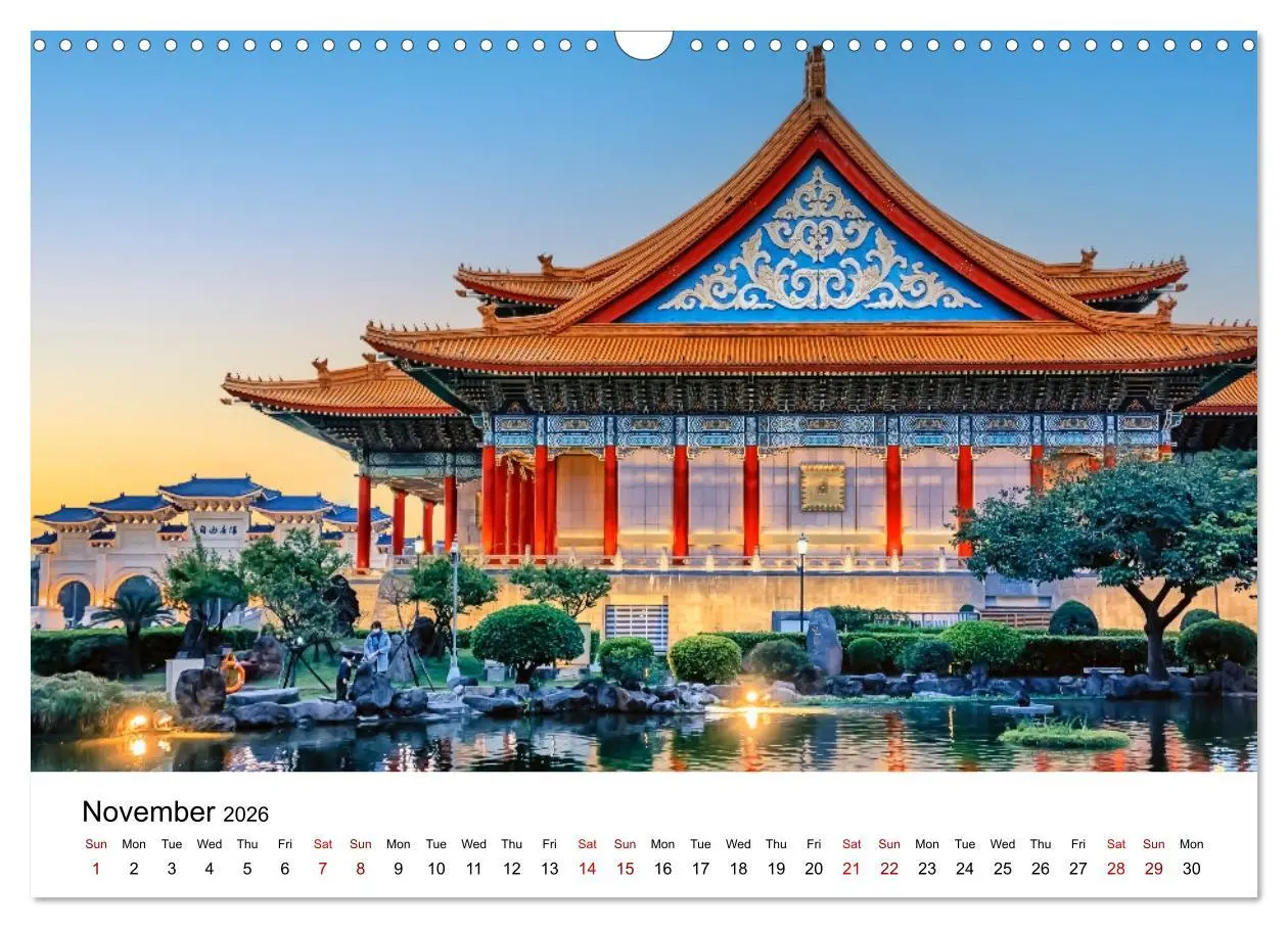 Bild: 9783516556285 | A Journey In Taipei (Wall Calendar 2026 DIN A3 landscape), CALVENDO...