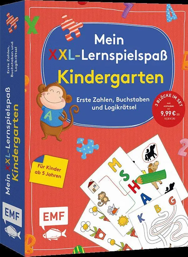 Cover: 9783745936285 | Mein XXL-Lernspielspaß: Kindergarten | Taschenbuch | 240 S. | Deutsch
