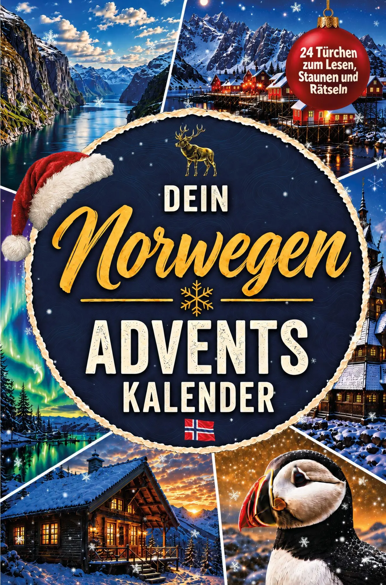 Cover: 9783911326285 | Dein Norwegen-Adventskalender - 24 Türchen zum Lesen, Staunen und...