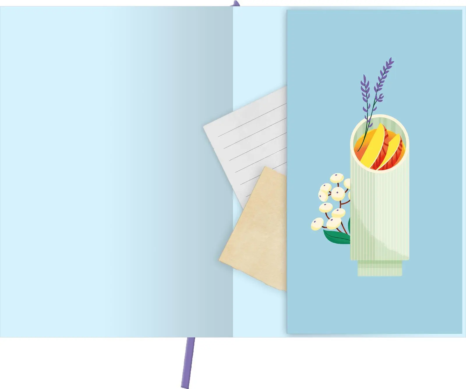 Bild: 4014489136385 | myNOTES Papeterie: Notizbuch A4 Farben des Sommers | Maïté Franchi