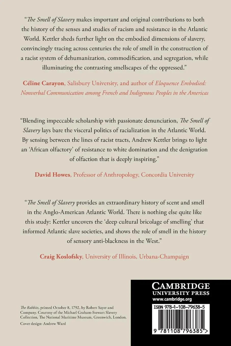 Rückseite: 9781108796385 | The Smell of Slavery | Andrew Kettler | Taschenbuch | Englisch | 2022