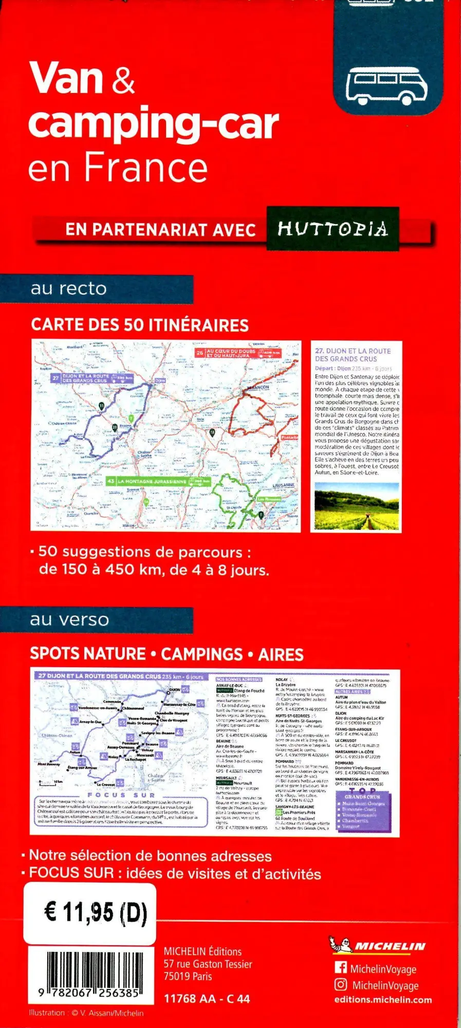 Bild: 9782067256385 | Michelin France VAN ET CAMPING -CAR | (Land-)Karte | 1 S. | 2023