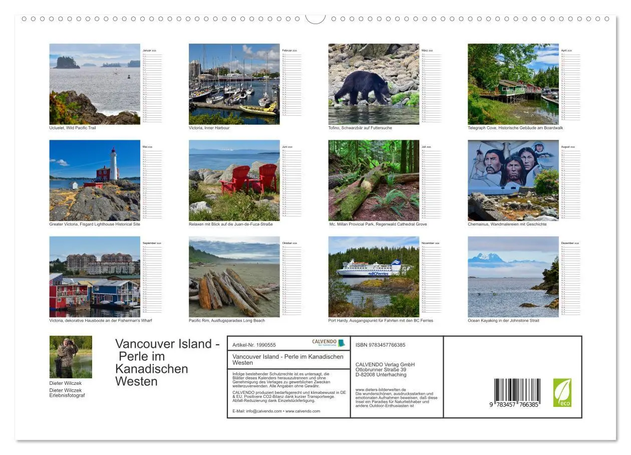 Bild: 9783457766385 | Vancouver Island - Perle im Kanadischen Westen (hochwertiger...