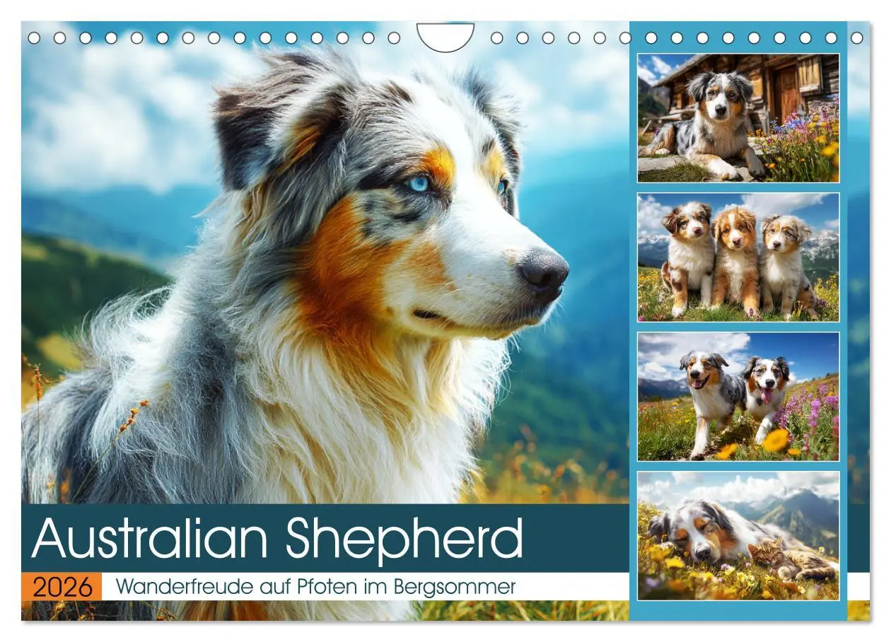 Cover: 9783516166385 | Australian Shepherd. Wanderfreude auf Pfoten im Bergsommer...