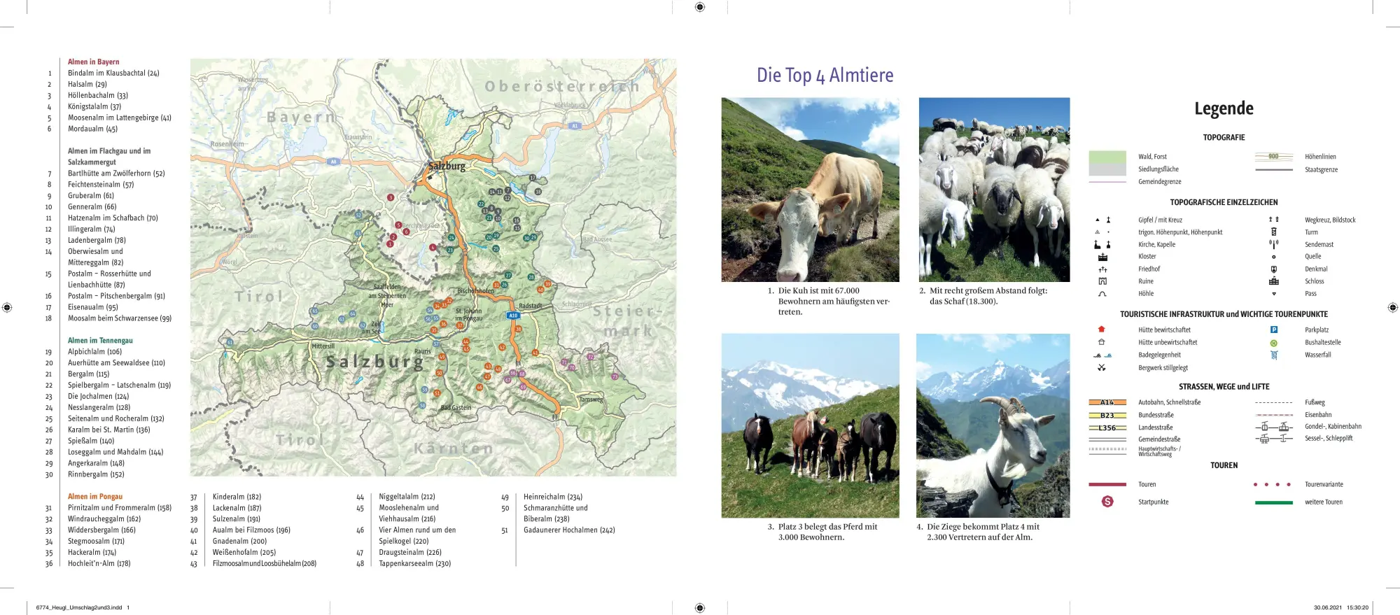 Bild: 9783706626385 | Almwanderungen in Salzburg | Christian Heugl | Taschenbuch | Deutsch