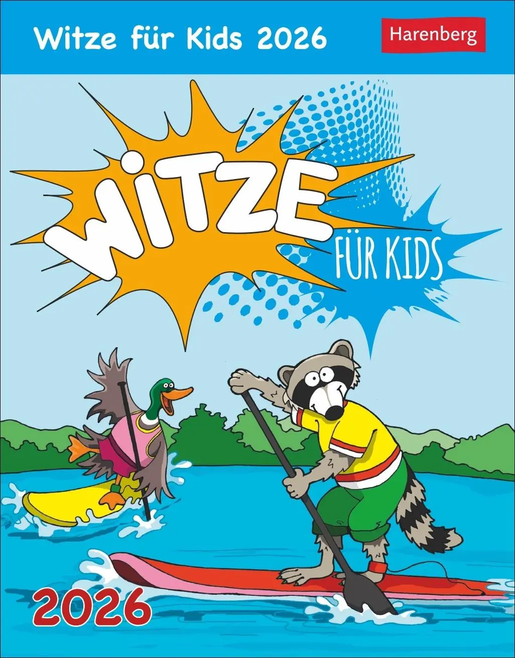 Cover: 9783840036385 | Witze für Kids Tagesabreißkalender 2026 | Petra Raffelsiefer | 324 S.