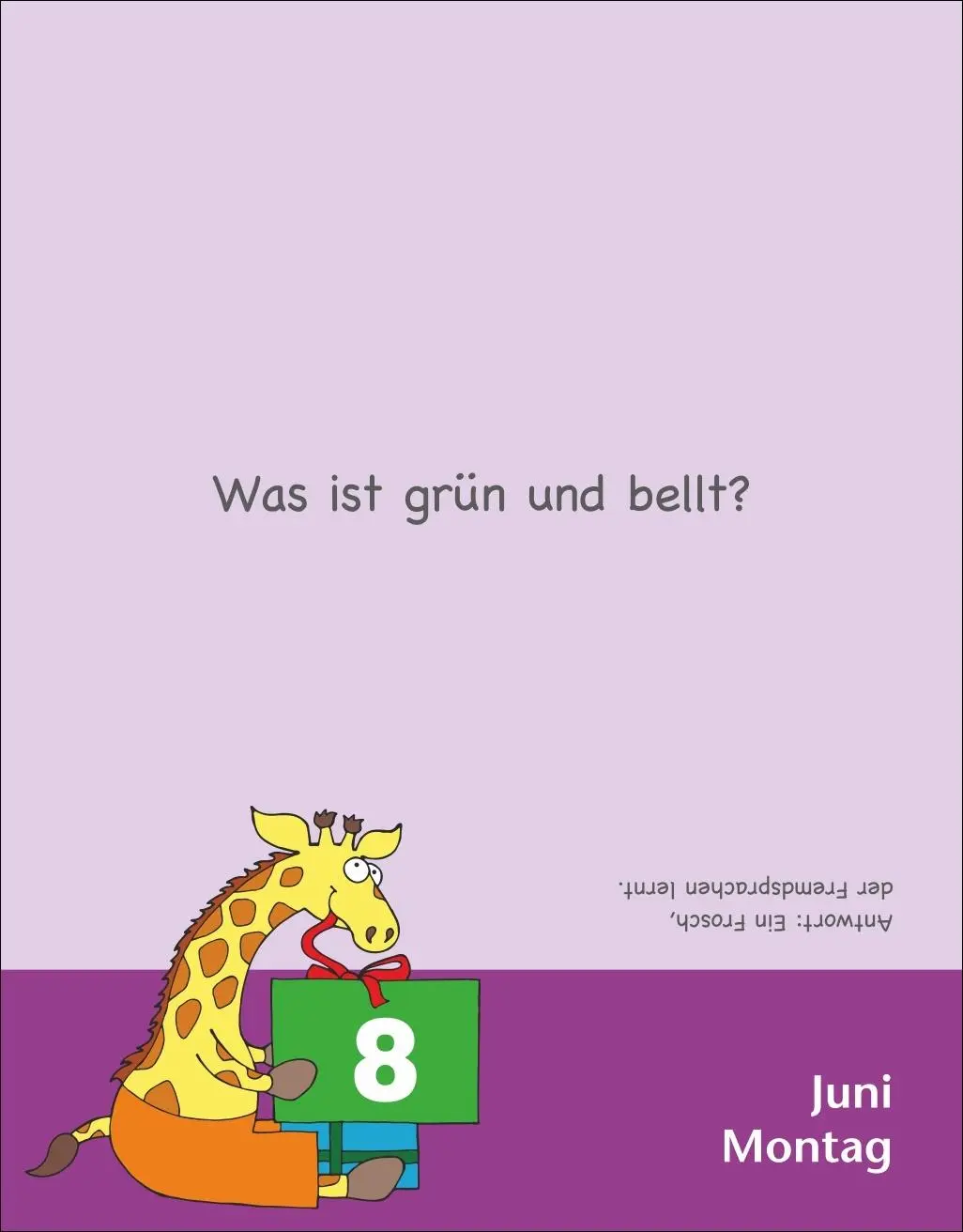 Bild: 9783840036385 | Witze für Kids Tagesabreißkalender 2026 | Petra Raffelsiefer | 324 S.