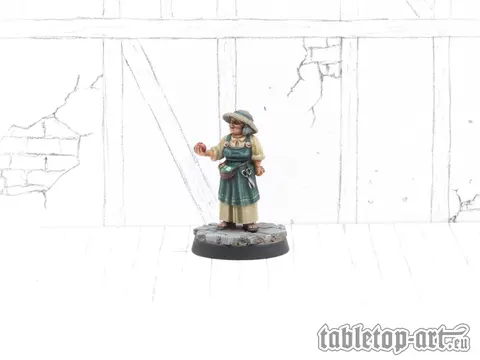 Cover: 704270726485 | Townsfolk Miniatures - Vegetable Lady | Tabletop-Art