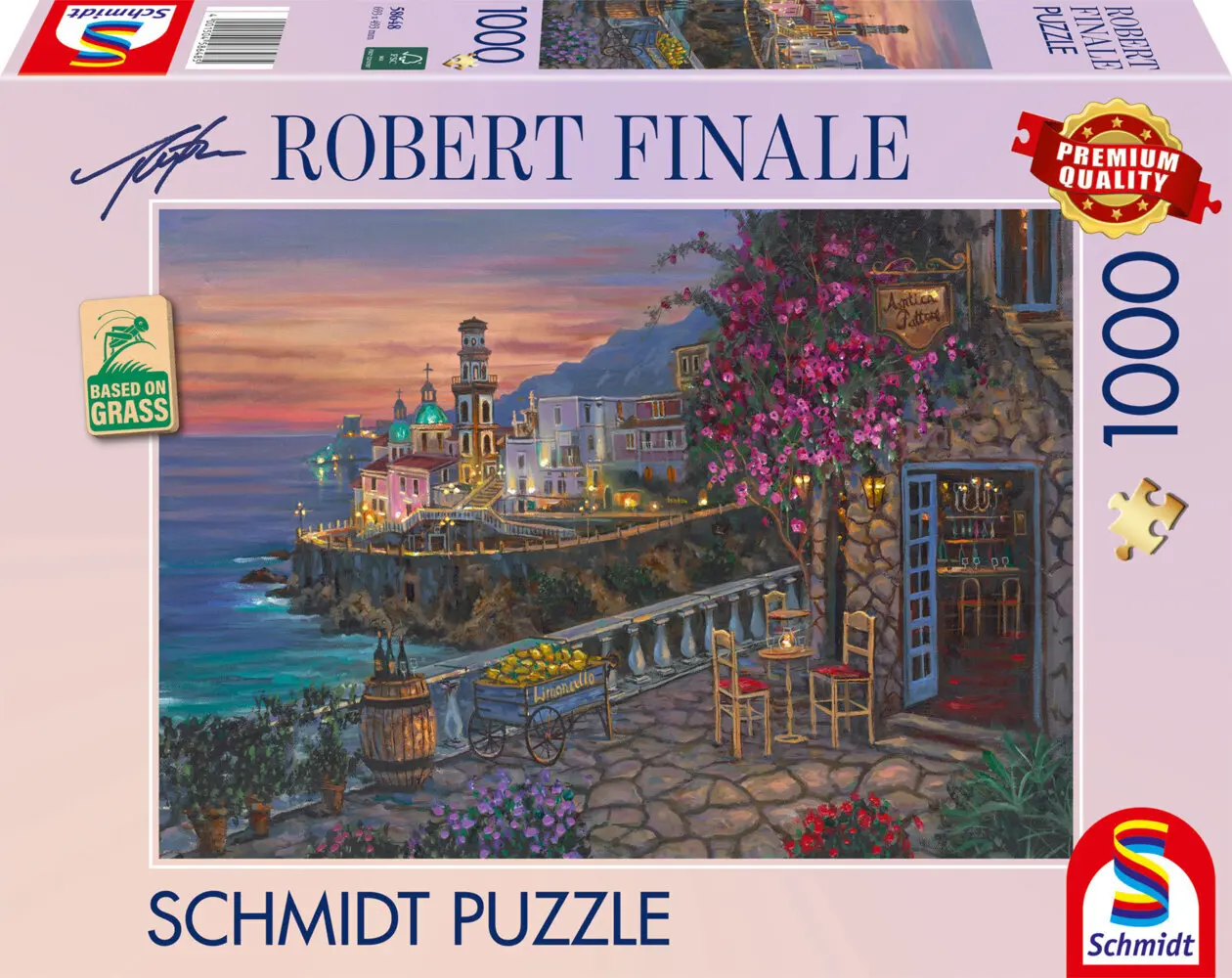 Cover: 4001504586485 | Limoncelli Atrani | Puzzles Robert Finale 1.000 Teile | Spiel | 58648
