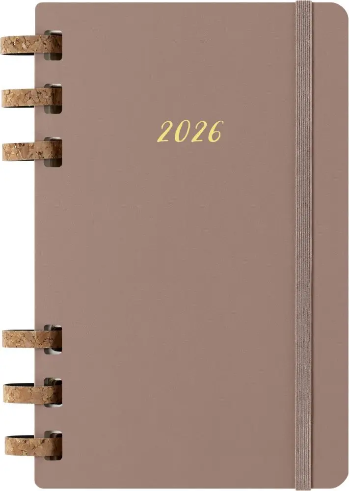 Cover: 8056999276485 | Moleskine 12 Monate Planer mit Spiralbindung 2026, L/A5, Fester...