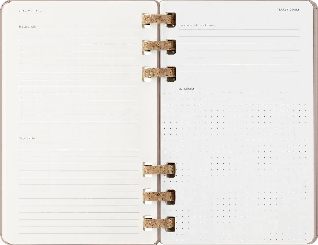 Bild: 8056999276485 | Moleskine 12 Monate Planer mit Spiralbindung 2026, L/A5, Fester...