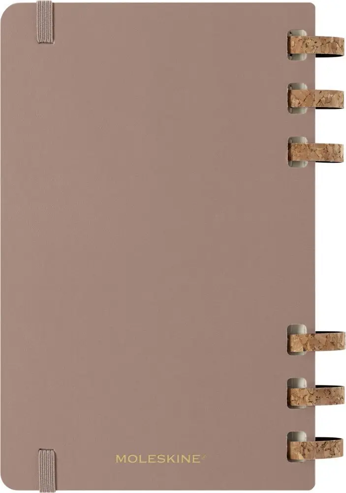 Bild: 8056999276485 | Moleskine 12 Monate Planer mit Spiralbindung, L/A5, Fester Einband,...