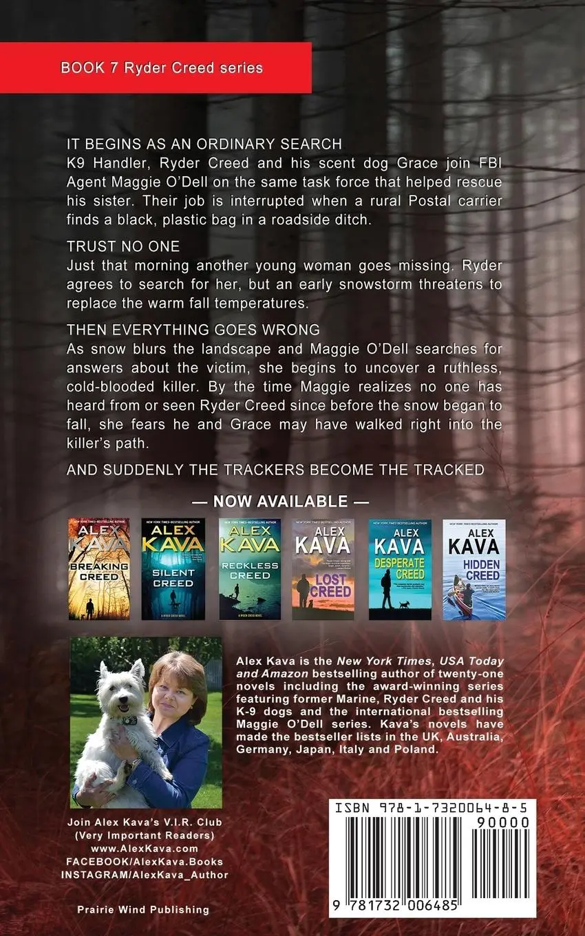 Rückseite: 9781732006485 | Fallen Creed | Alex Kava | Taschenbuch | Englisch | 2022