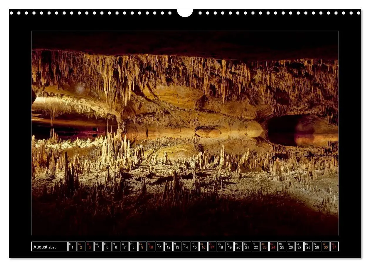 Bild: 9783435596485 | Höhlen, Stalaktiten und Stalagmiten (Wandkalender 2025 DIN A3...