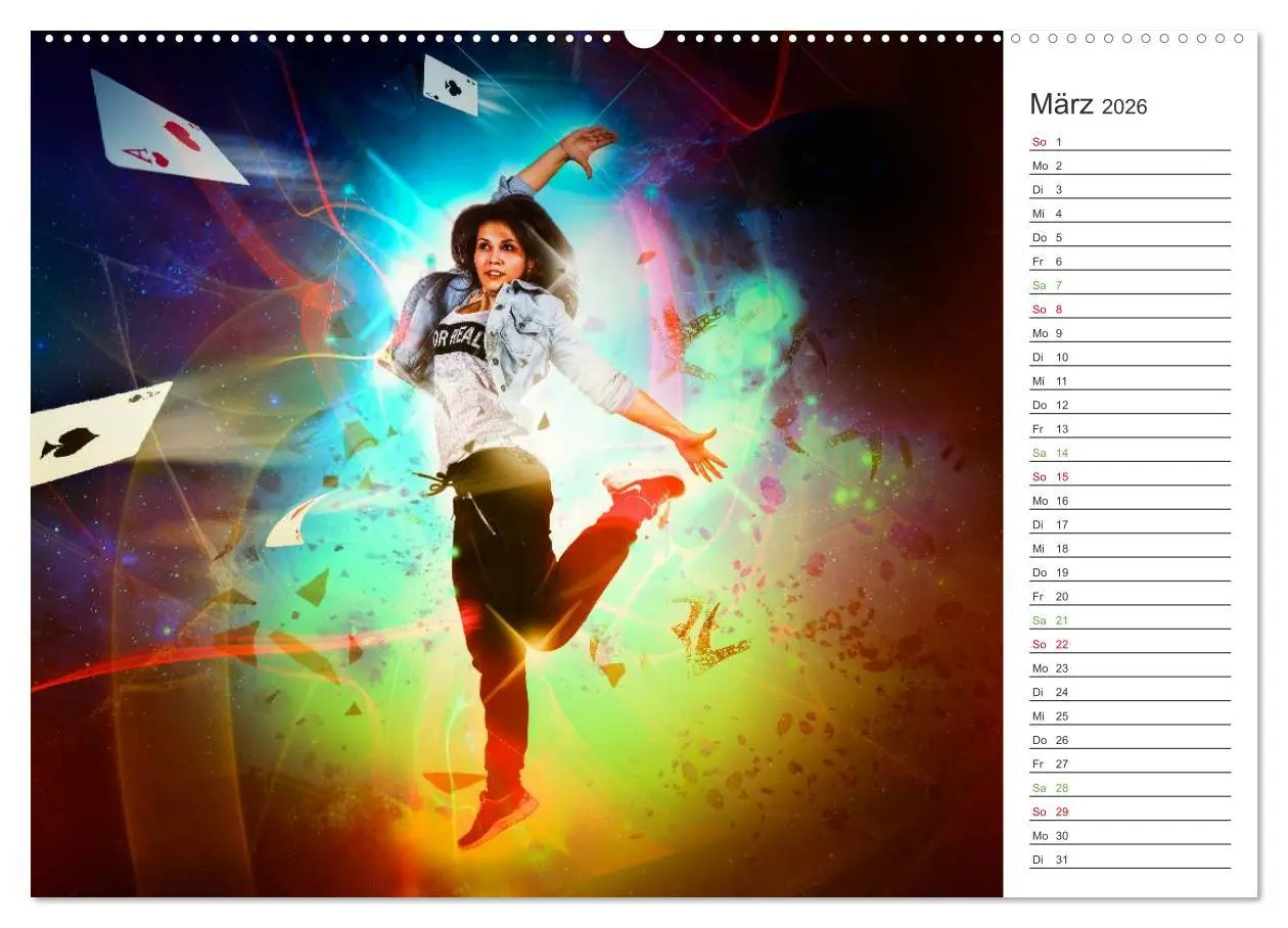 Bild: 9783457996485 | HipHopDance (hochwertiger Premium Wandkalender 2026 DIN A2 quer),...