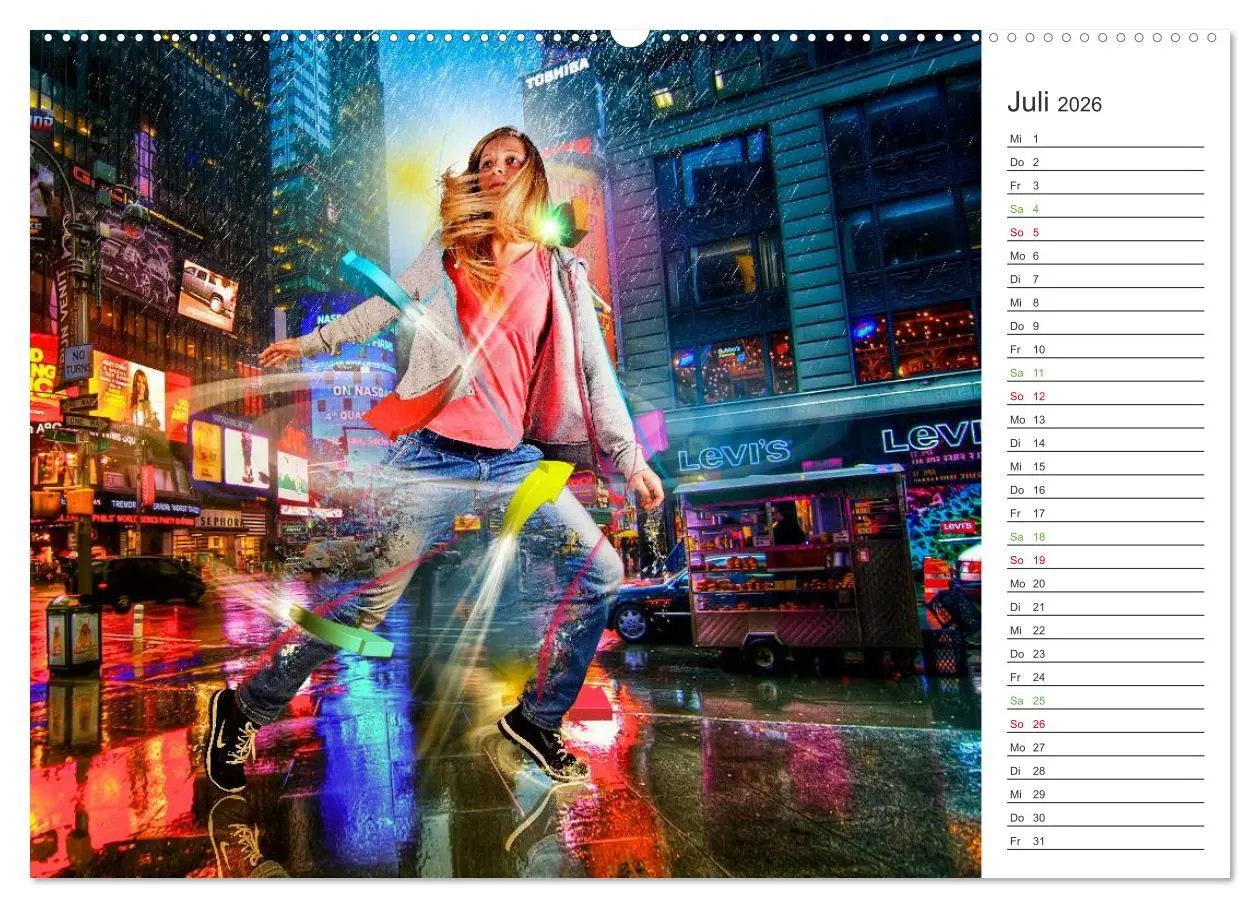Bild: 9783457996485 | HipHopDance (hochwertiger Premium Wandkalender 2026 DIN A2 quer),...