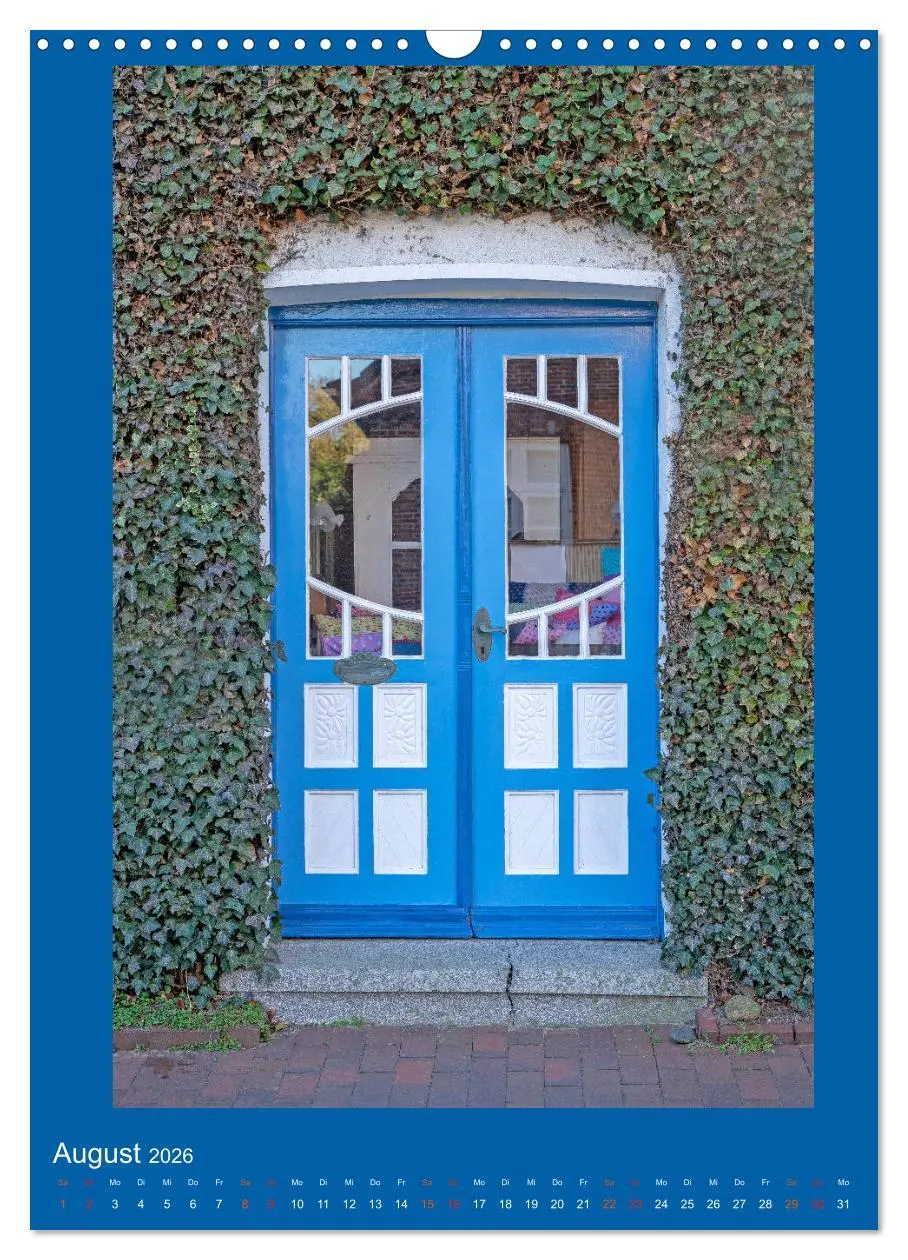 Bild: 9783516396485 | Türen auf Föhr (Wandkalender 2026 DIN A3 hoch), CALVENDO...