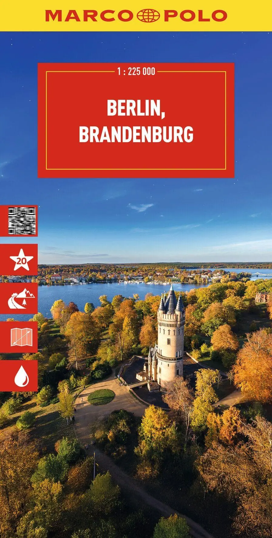 Cover: 9783575016485 | MARCO POLO Reisekarte Deutschland 04 Berlin, Brandenburg 1:225.000