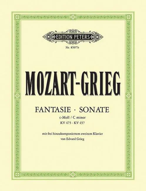 Cover: 9790014106485 | Fantasie And Sonata In C Minor KV 475/457 | Wolfgang Amadeus Mozart