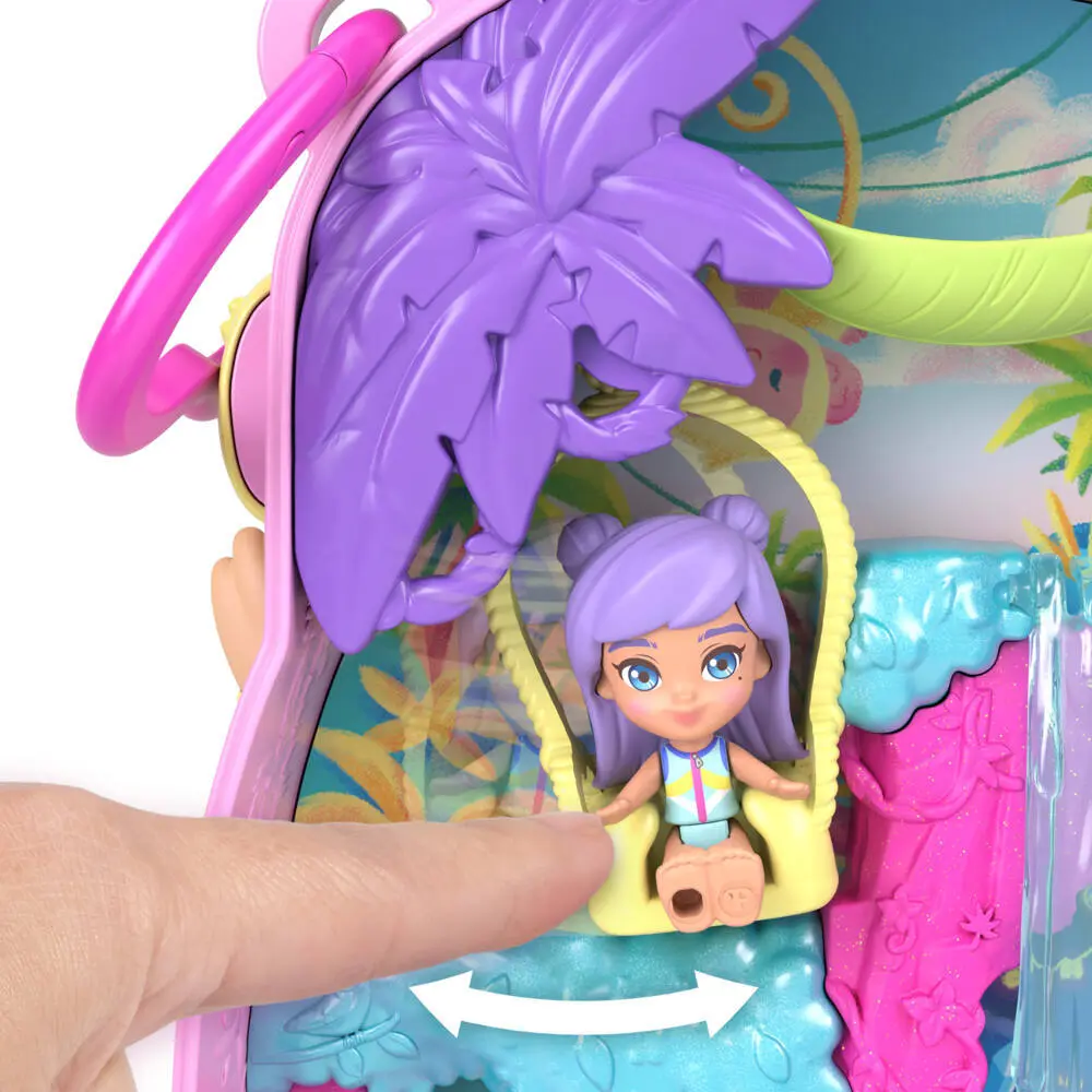Bild: 194735346585 | Polly Pocket Ananas Äffchen Schatulle | Blister | JKC49 | Deutsch