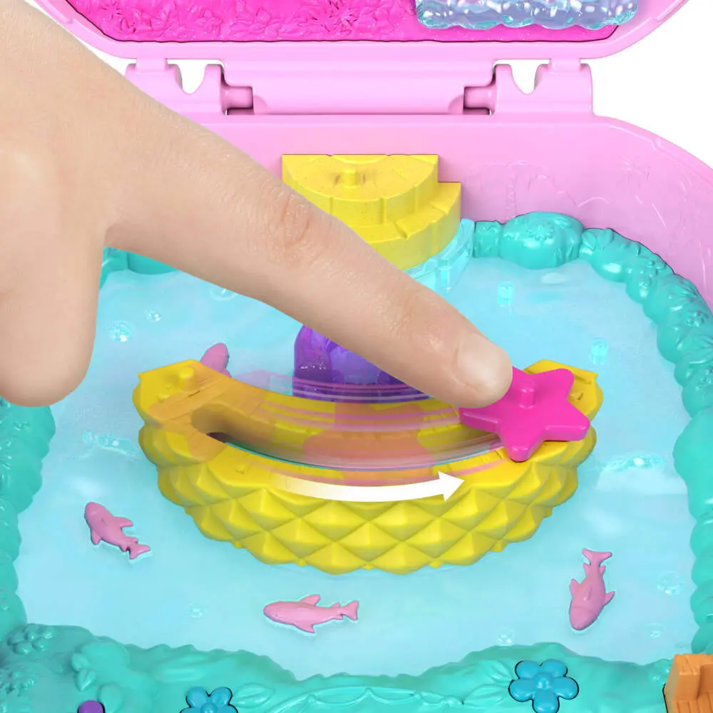 Bild: 194735346585 | Polly Pocket Ananas Äffchen Schatulle | Blister | JKC49 | Deutsch