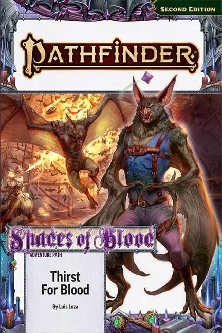 Cover: 9781640786585 | Pathfinder Adventure Path: Thirst for Blood (Shades of Blood 1 of...