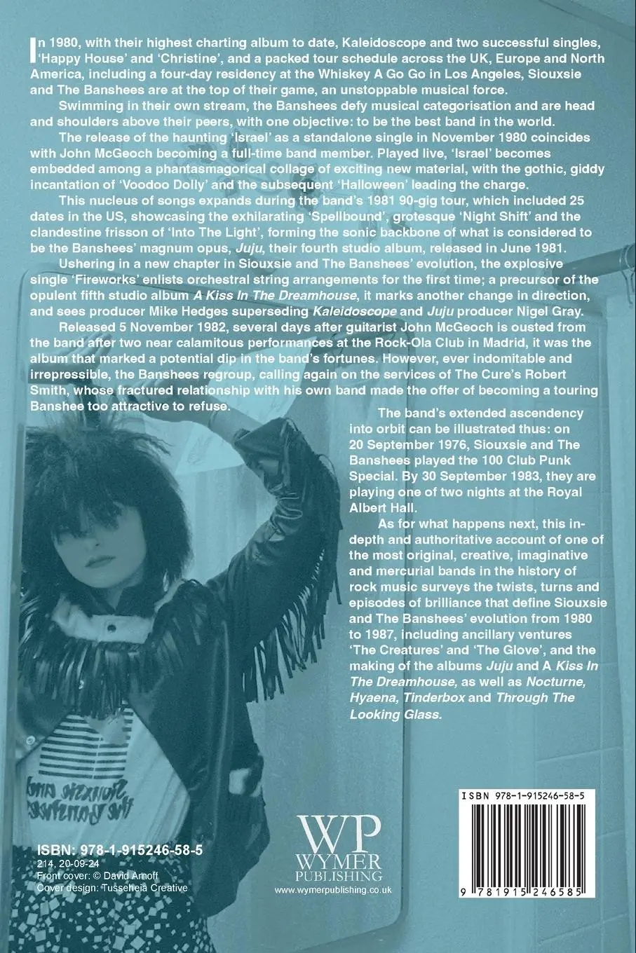 Rückseite: 9781915246585 | Into The Light | Siouxsie And The Banshees 1980-1987 | Laurence Hedges