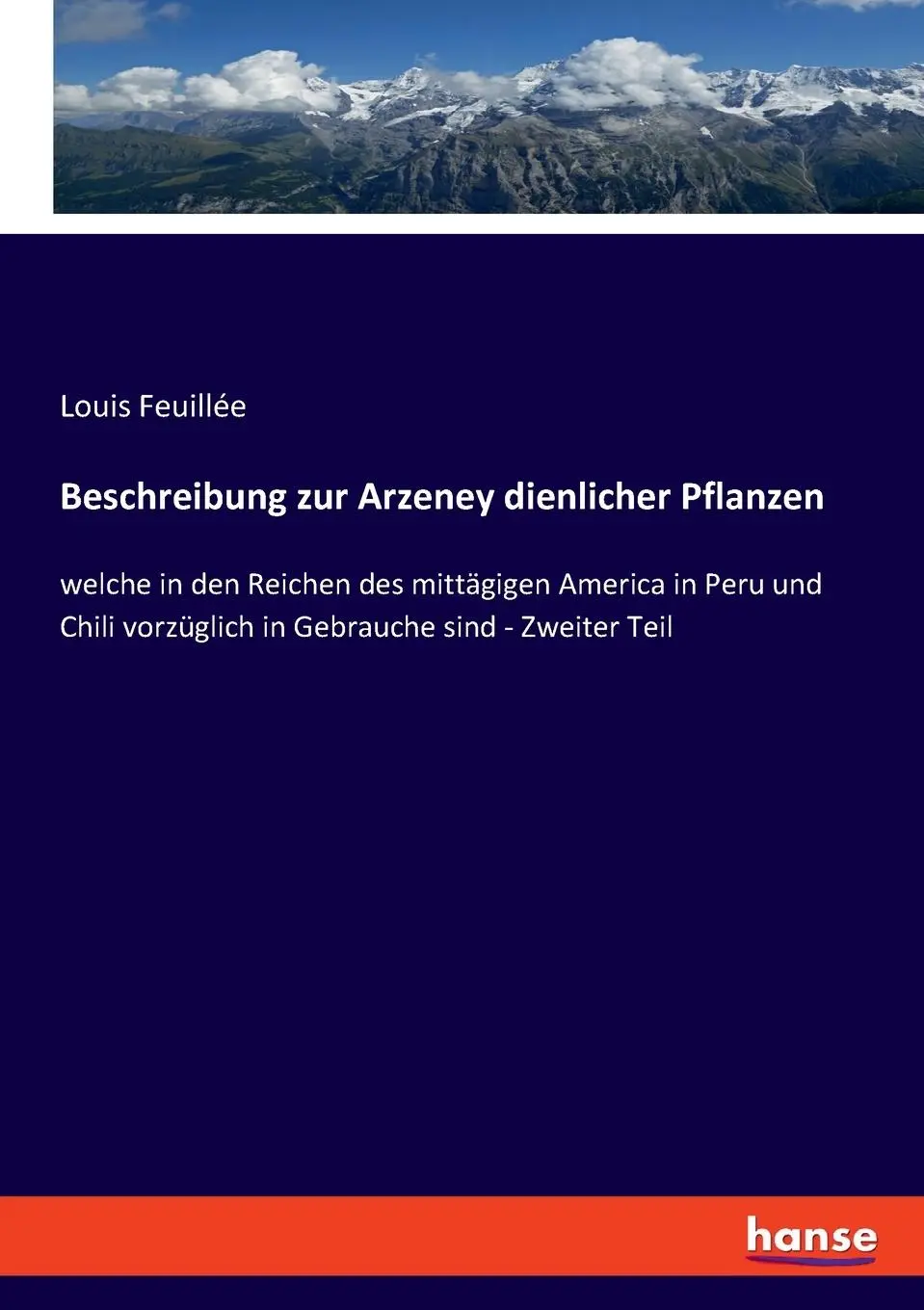 Cover: 9783348086585 | Beschreibung zur Arzeney dienlicher Pflanzen | Louis Feuillée | Buch