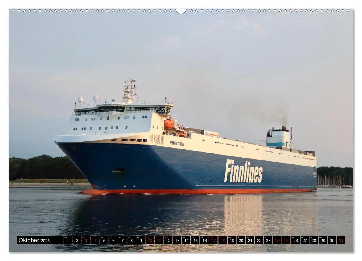 Bild: 9783457436585 | Shipspotting Travemünde (hochwertiger Premium Wandkalender 2026 DIN...