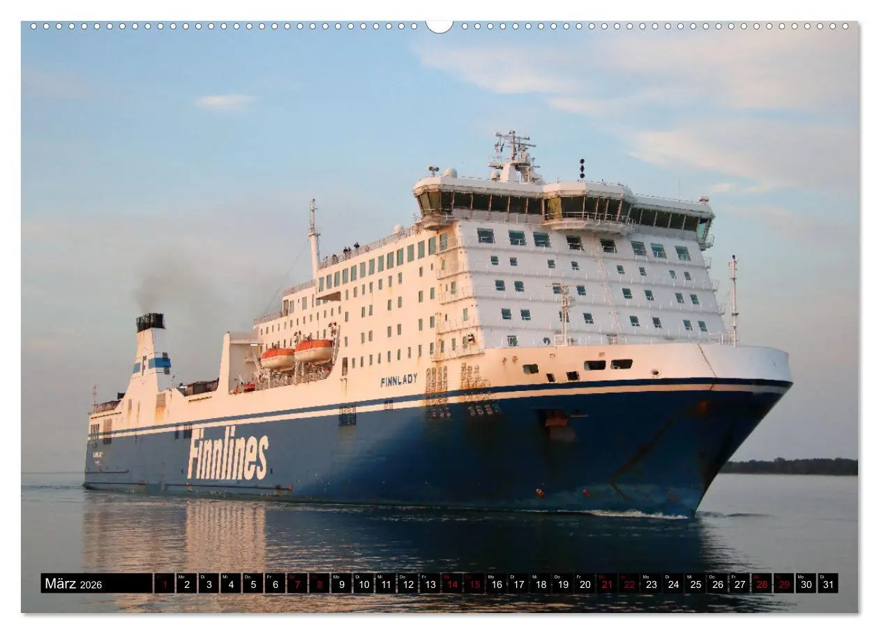 Bild: 9783457436585 | Shipspotting Travemünde (hochwertiger Premium Wandkalender 2026 DIN...