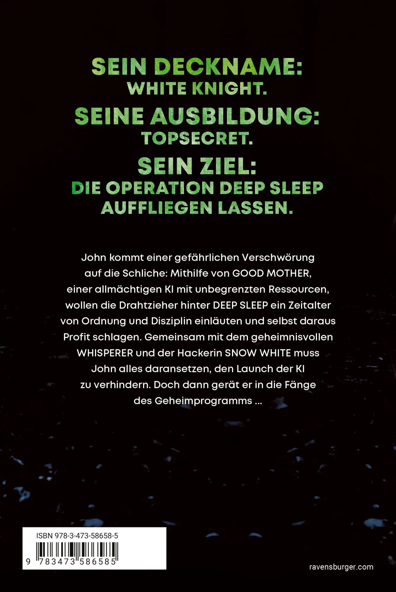 Rückseite: 9783473586585 | Deep Sleep, Band 3 - Mission: Good Mother | Chris Morton | Taschenbuch