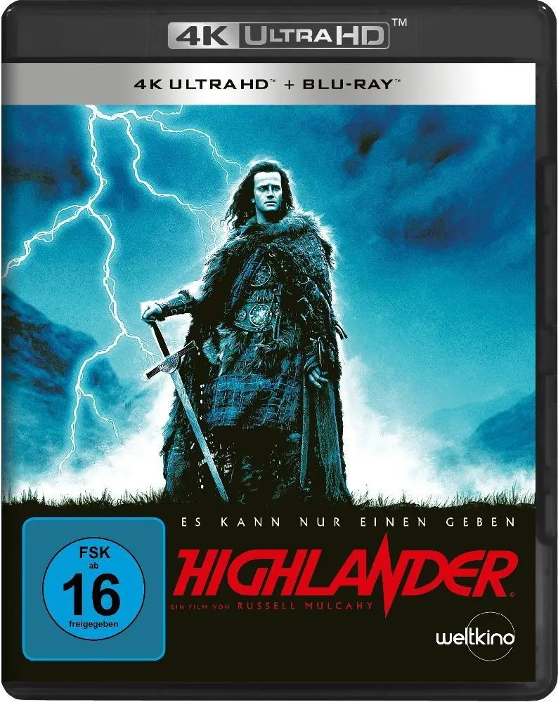 Highlander,2 4K UHD-Blu-ray