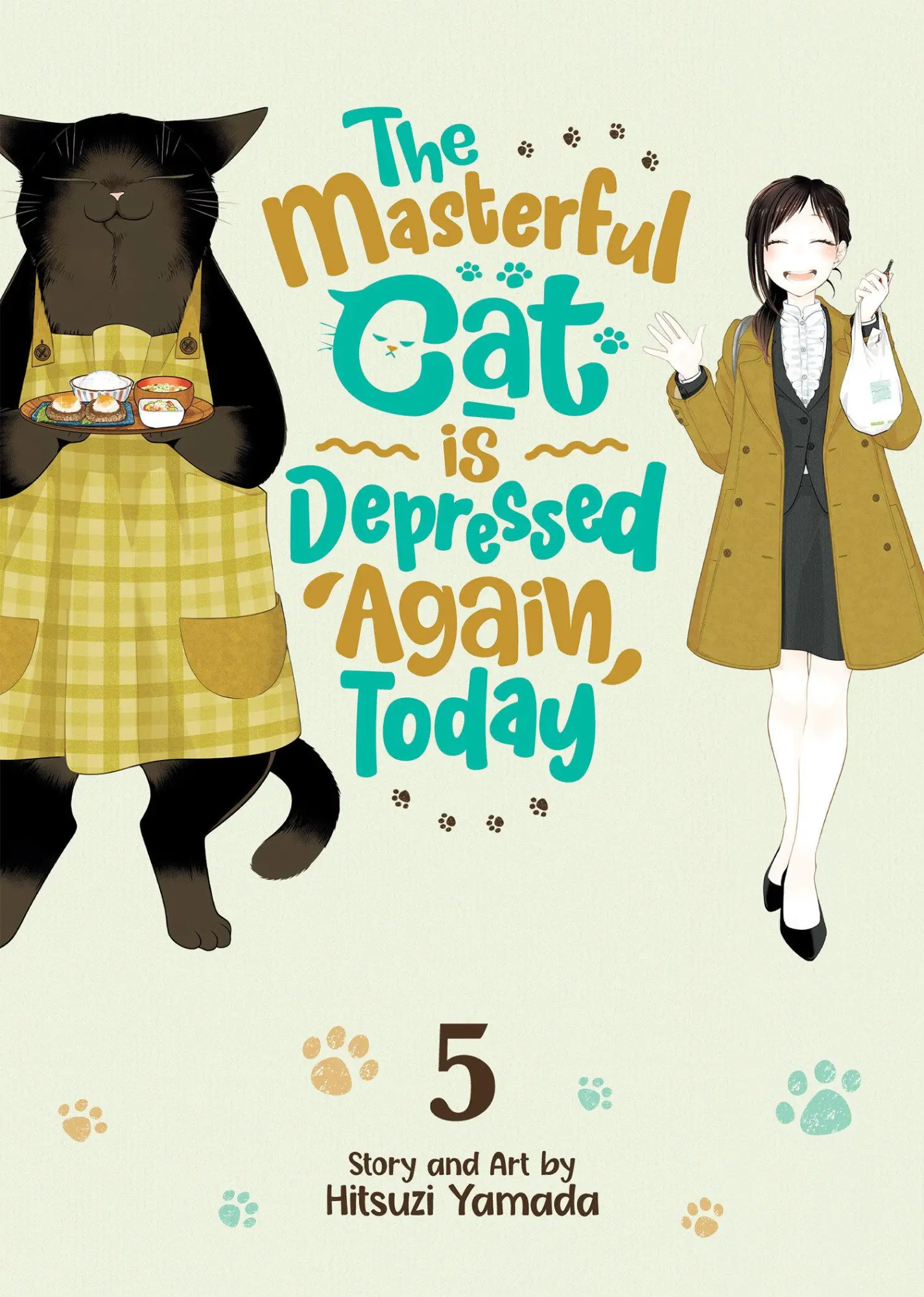 Cover: 9781638586685 | The Masterful Cat Is Depressed Again Today Vol. 5 | Hitsuzi Yamada