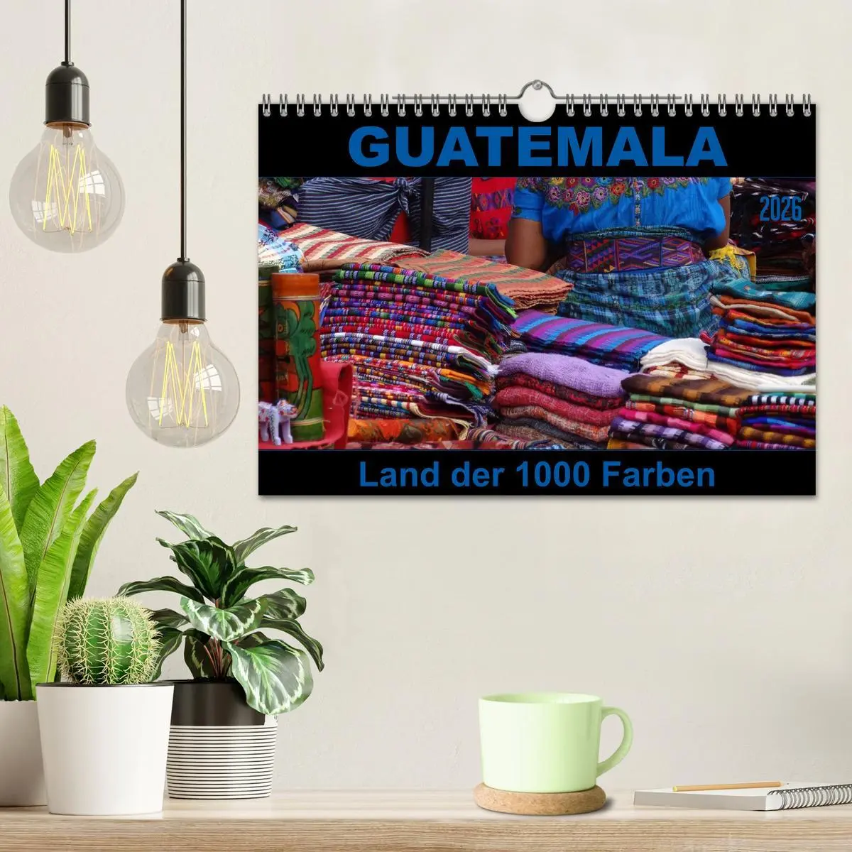 Bild: 9783516136685 | Guatemala - Land der 1000 Farben (Wandkalender 2026 DIN A4 quer),...