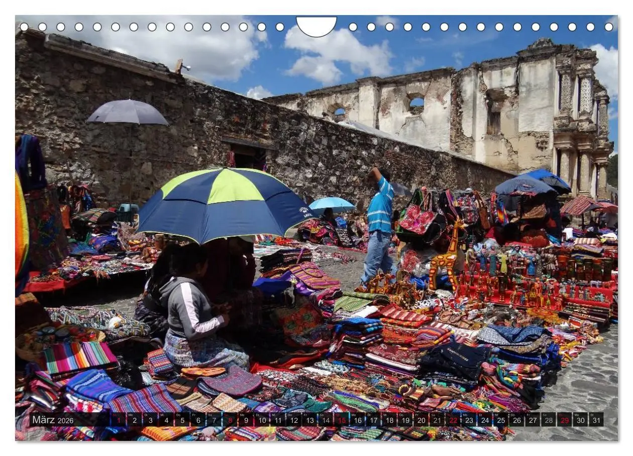 Bild: 9783516136685 | Guatemala - Land der 1000 Farben (Wandkalender 2026 DIN A4 quer),...