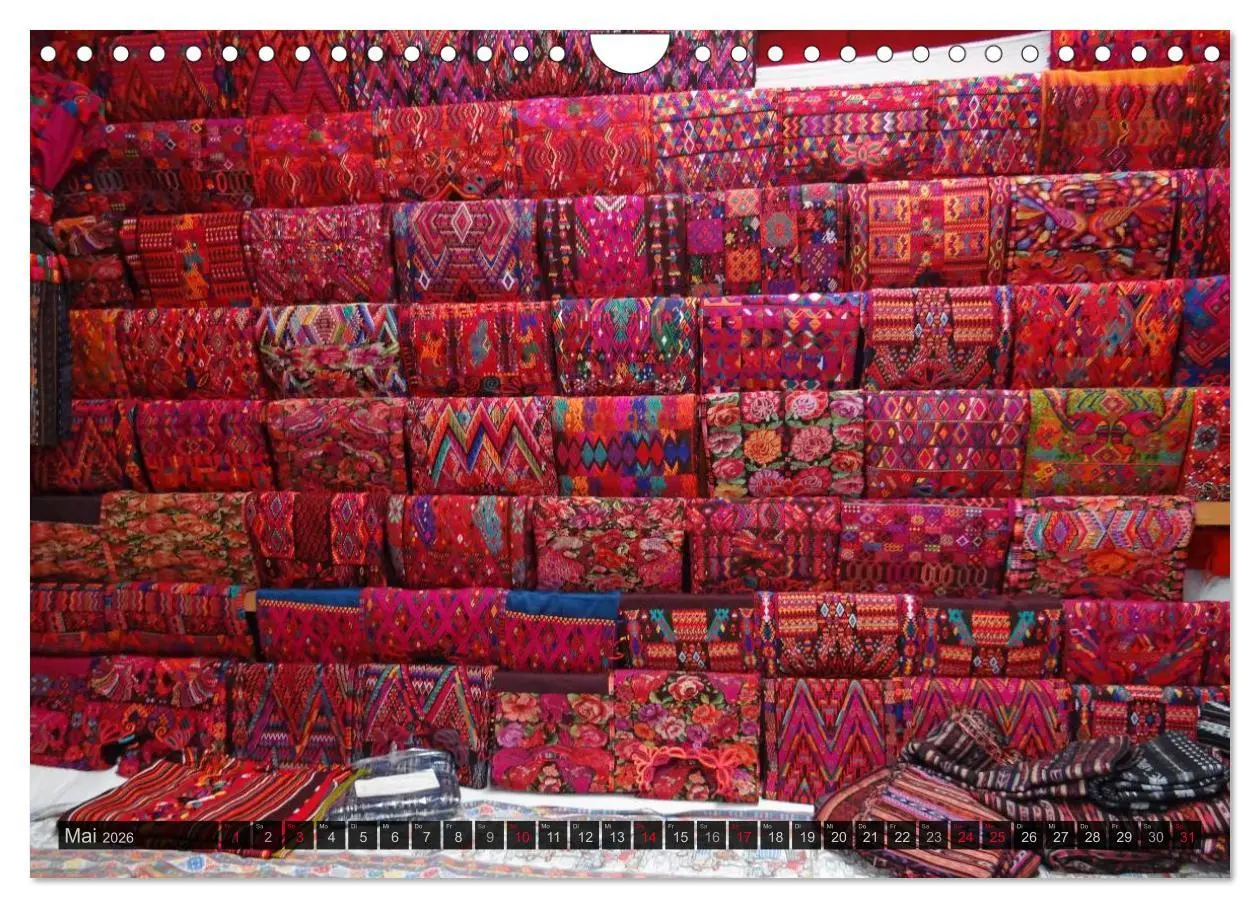 Bild: 9783516136685 | Guatemala - Land der 1000 Farben (Wandkalender 2026 DIN A4 quer),...
