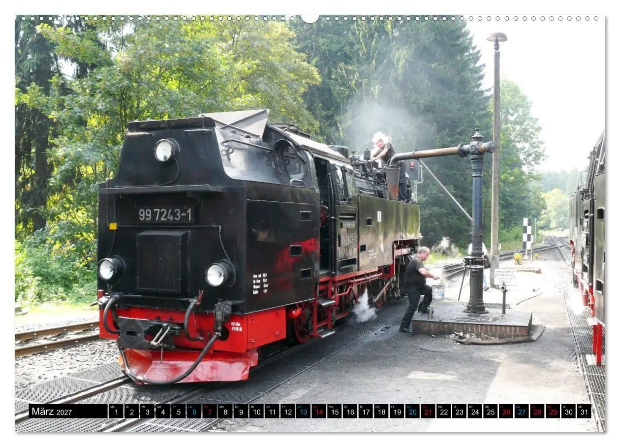 Bild: 9783569776685 | Dampf am Brocken - Die Harzquerbahn (hochwertiger Premium...