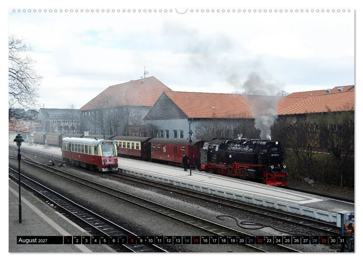 Bild: 9783569776685 | Dampf am Brocken - Die Harzquerbahn (hochwertiger Premium...