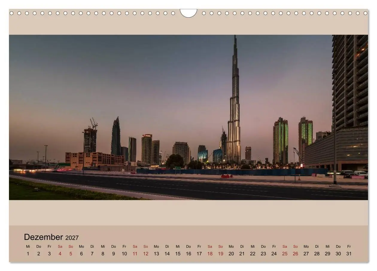 Bild: 9783569916685 | Impressions of Dubai 2027 (Wandkalender 2027 DIN A3 quer), CALVENDO...