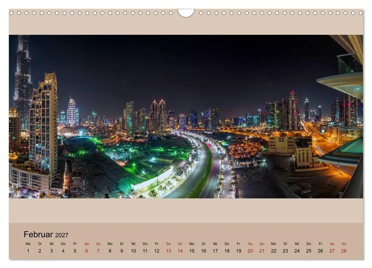 Bild: 9783569916685 | Impressions of Dubai 2027 (Wandkalender 2027 DIN A3 quer), CALVENDO...